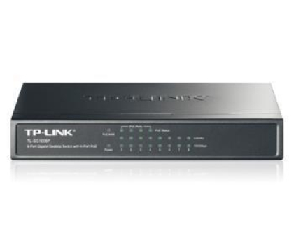 Switch TP-Link 8p TL-SG1008P (8x10/100/1000Mbit, 4xPoE)